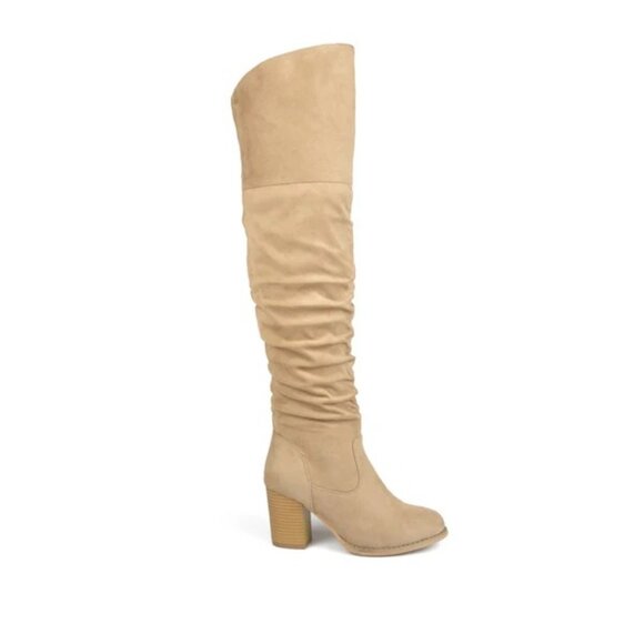 Journee Collection Women's Wide Calf Kaison Boots - Picture 2 of 5